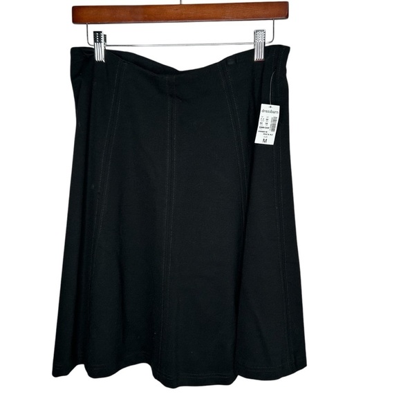 Roz & Ali Dresses & Skirts - New Roz & Ali Dressbarn Women’s A Line Skirt Black Size Medium Career BNWT